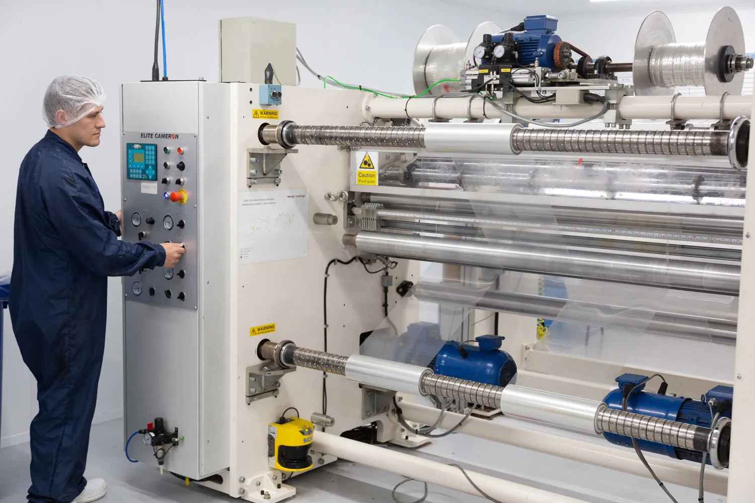 Example of machinery at Raleigh